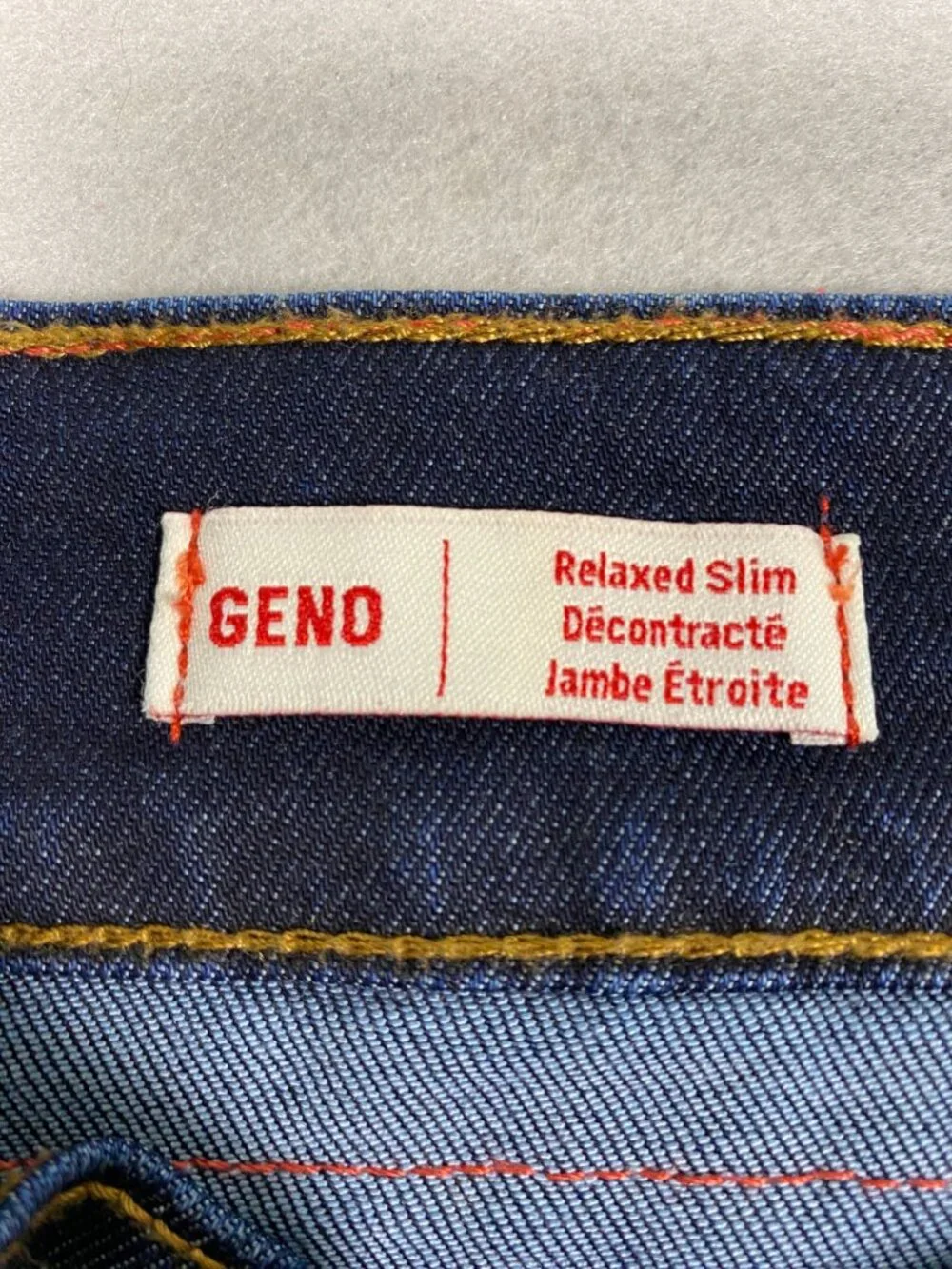 True Religion Geno Relaxed Slim Jeans 34 Dark Wash Denim Mens Casual Classic Fit